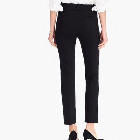 JCrew Cameron Slim Pant, Black, Sz 0 - Picture 2 of 4